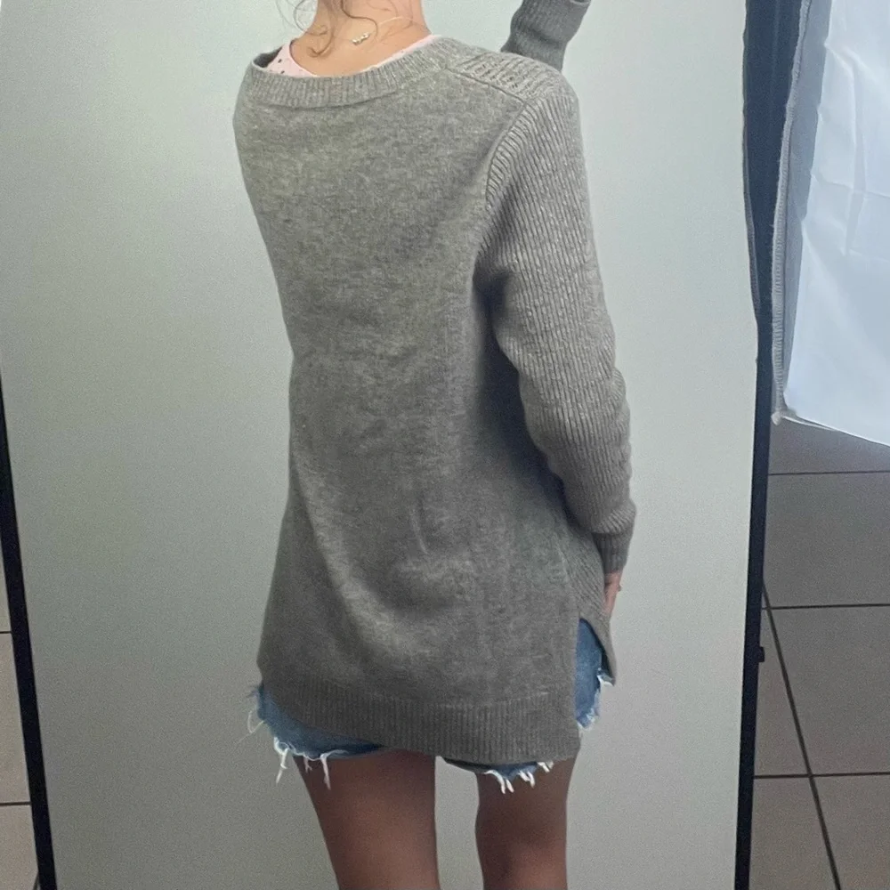Merino Essentials Womens Jumper Sweater Knit Brown Merino Wool Blend Size S 8/10 - Picture 5 of 12